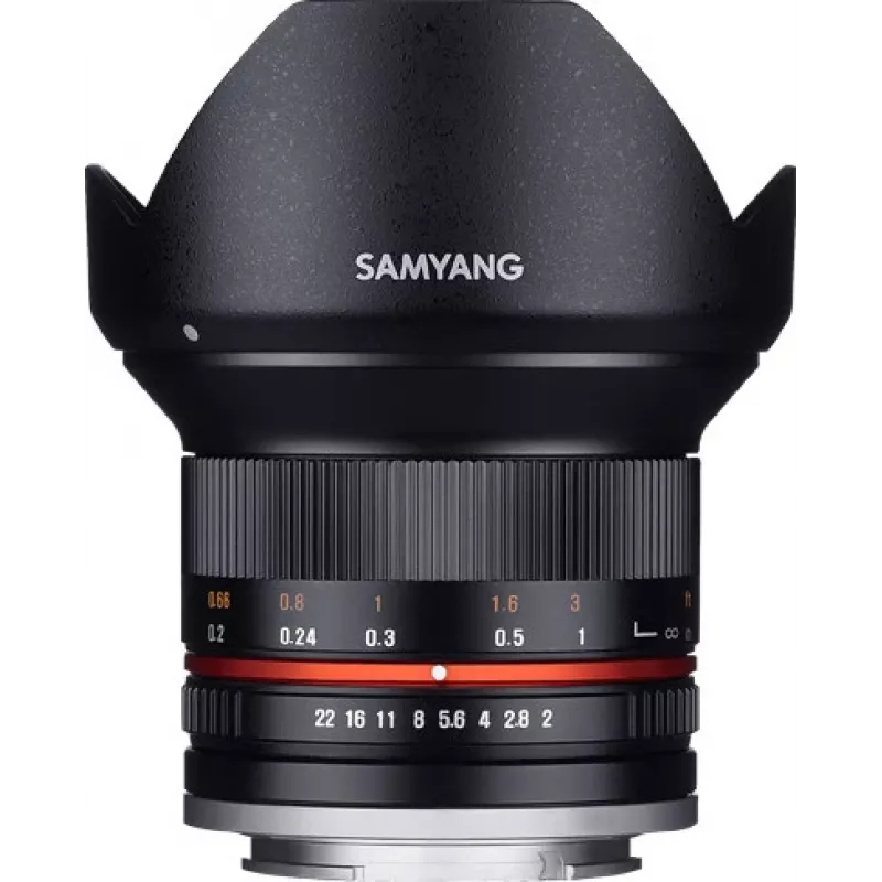 Samyang 12mm f/2.0 NCS CS -objektiivi Fujifilmille (F1220510101)