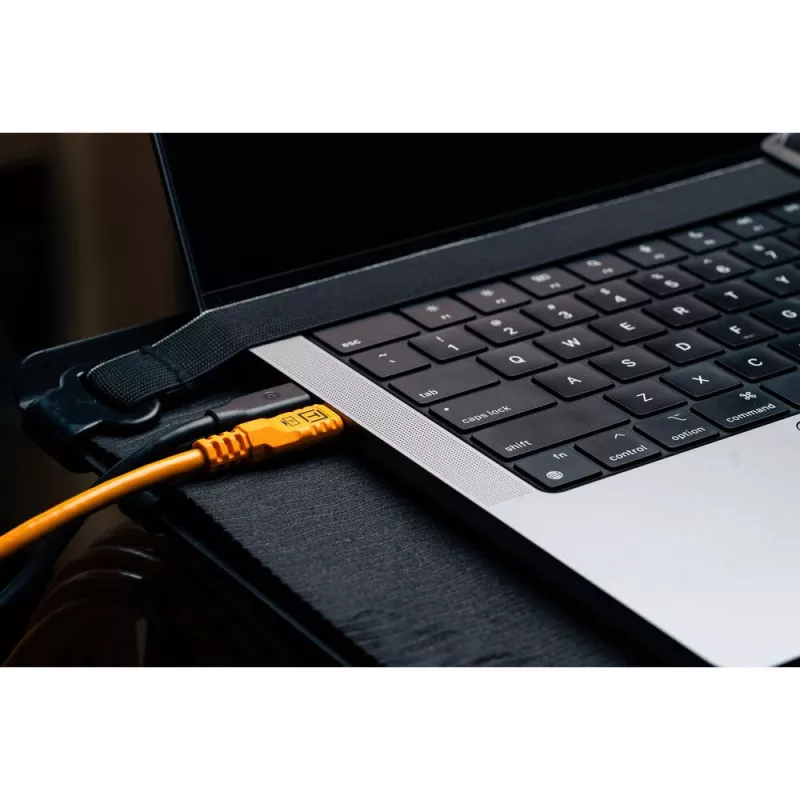 Tether Tools TetherPro USB-C Optima 10G suora oranssi 3 m