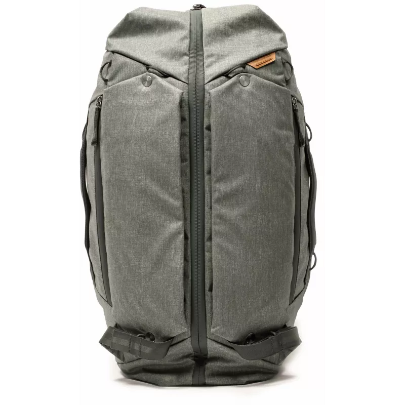 Matkalaukku reppukäytöllä Peak Design Travel DuffelPack 65L, Sage (BTRDP-65-SG-1)
