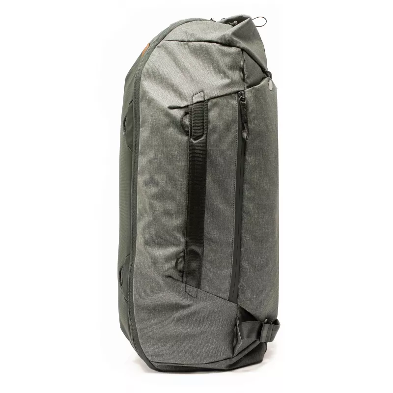 Matkalaukku reppukäytöllä Peak Design Travel DuffelPack 65L, Sage (BTRDP-65-SG-1)
