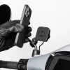 Moottoripyörän peilikiinnitin latausominaisuudella Peak Design Mobile (M-MM-AK-BK-1)