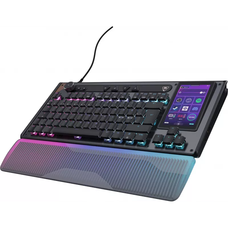 Näppäimistö Turtle Beach Command KB7 TKL, pohjoismainen näppäinasettelu, musta (TBK-2004-02-NO)
