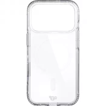Tech21 EvoClear MagSafe -kotelo iPhone 18 Pro - läpinäkyvä