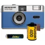 Novocolor Swiss+Go 35mm filmikamera, sininen (SWI401610)