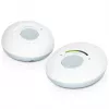 Alecto DBX110 DECT-itkuhälytin Full ECO -tilalla, valkoinen/sininen