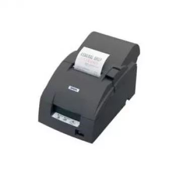 Epson TM-U220A kaksivärinen matriisitulostin kuiteille, sarjaliitäntä, automaattinen leikkuri, tummanharmaa