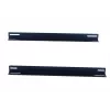 DSIT 19 inch räckikiskot 450 mm syviin seinäkaappeihin (2 kpl:n sarja, musta, teräs)