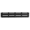 DS-IT CAT 5e UTP verkkopatchpaneeli, 19 inch, 48-porttinen (DS-Patch5-48UTP)