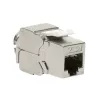 DSIT CAT6a STP Keystone Jack työkaluton RJ45-moduuli
