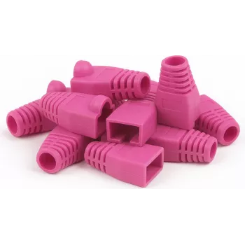 DSIT DANICOM RJ45-liittimen suojakotelo pinkki 10 kpl:n pakkaus