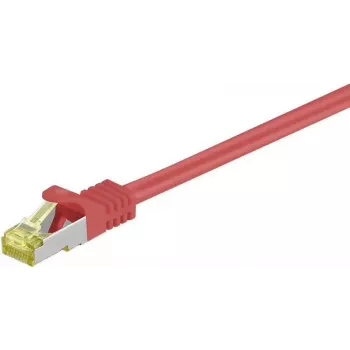 DSIT Cat.7 S/FTP verkkokaapeli RJ45, PiMF, punainen, 0,5 m (DC-75-005)