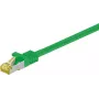 DSIT RJ45-verkkokaapeli S/FTP PiMF CAT 7 raakakaapelilla, 1 m, vihreä (DC-73-010)