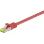 DSIT DC-75-100 Cat.7 S/FTP PiMF RJ45-verkkokaapeli, 10 m, punainen