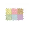 MUFFIK ortopedinen sensorimatto setti 6-in-1 Baby Pastel – 6 palapelin palaa