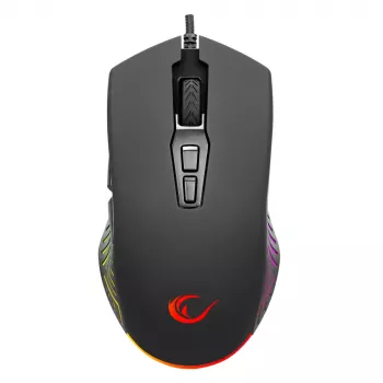 Rampage Spear V2 langallinen pelihiiri 12800 DPI optinen RGB musta