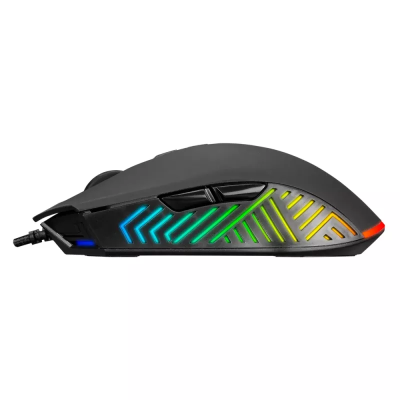 Rampage Spear V2 langallinen pelihiiri 12800 DPI optinen RGB musta