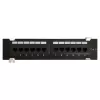 DS-IT CAT 6 seinä-patchpaneeli, 12-porttinen UTP (DS-Patch6-12UTP-WM)