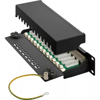 DSIT DS-10Patch6a-12STP 10 tuuman 12-porttinen STP CAT 6a -patchpaneeli