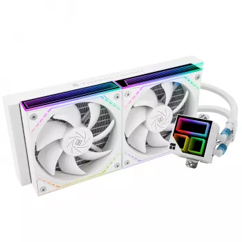 Thermalright Frozen Infinity 240 valkoinen ARGB AIO neste-CPU-jäähdytin
