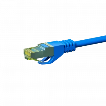DSIT Cat.7 S/FTP PiMF RJ45 verkkokaapeli, 0,5 m, sininen