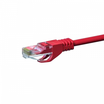DSIT CAT 6 U/UTP verkkokaapeli 10 m punainen CCA (DC-C65-100)