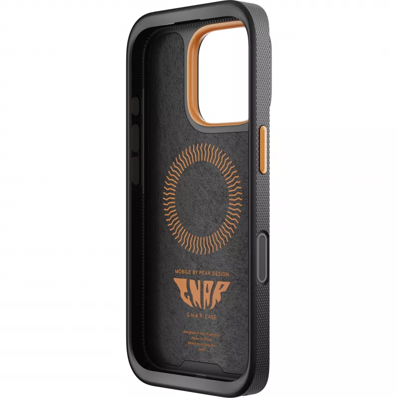 Kuori Peak Design Mobile GNAR Apple iPhone 16 Pro -puhelimelle, musta (M-MX-BU-BK-1)
