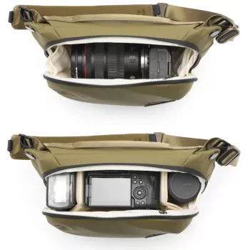Olkalaukku Peak Design Everyday Sling V2 6L, Kelp (BEDS-6-KP-3)