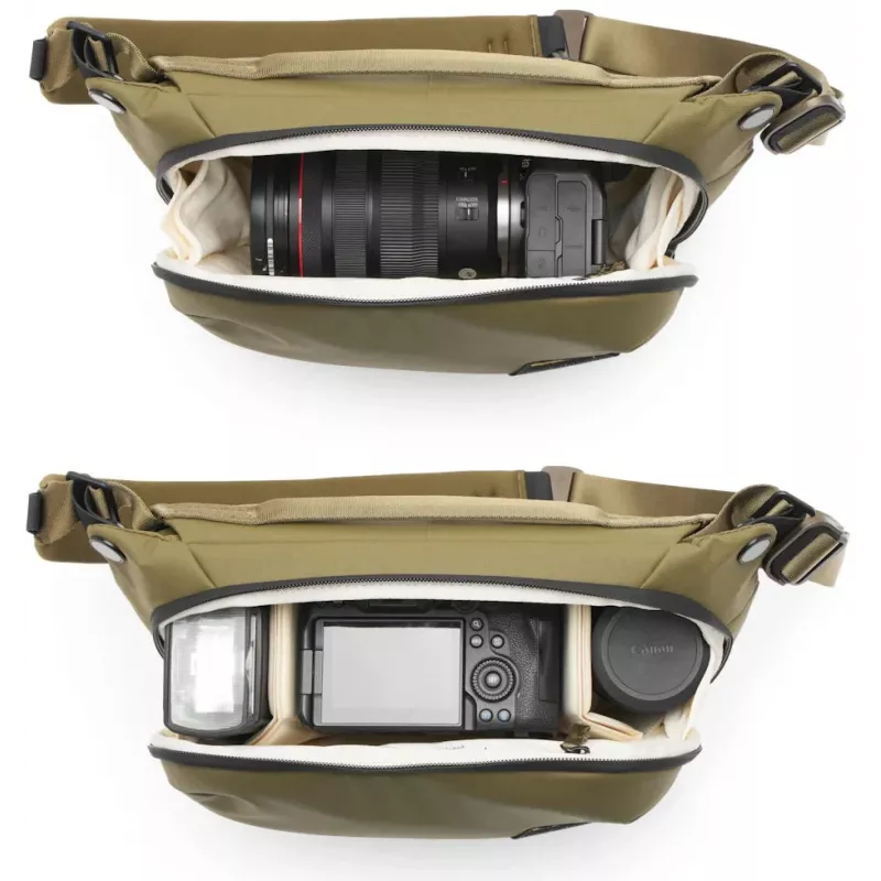 Olkalaukku Peak Design Everyday Sling V2 6L, Kelp (BEDS-6-KP-3)