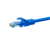 DSIT CAT5e U/UTP -verkkopatchkaapeli, 3 m, sininen, 100 % kuparia, RJ45, Gigabit Ethernet (DC-54-030)