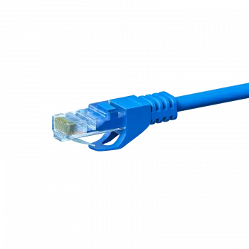 DSIT CAT 5e U/UTP -verkkopatchkaapeli, 2 m, sininen, CCA, RJ45