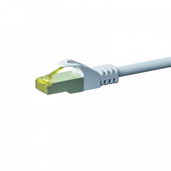 DSIT RJ45 verkkokaapeli S/FTP PiMF CAT 7 -raakakaapelilla valkoinen - 3 m