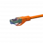 DSIT CAT 6a S/FTP LSOH verkkokaapeli 0,5 m oranssi