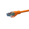 DSIT CAT 6a S/FTP LSOH verkkokaapeli 0,5 m oranssi