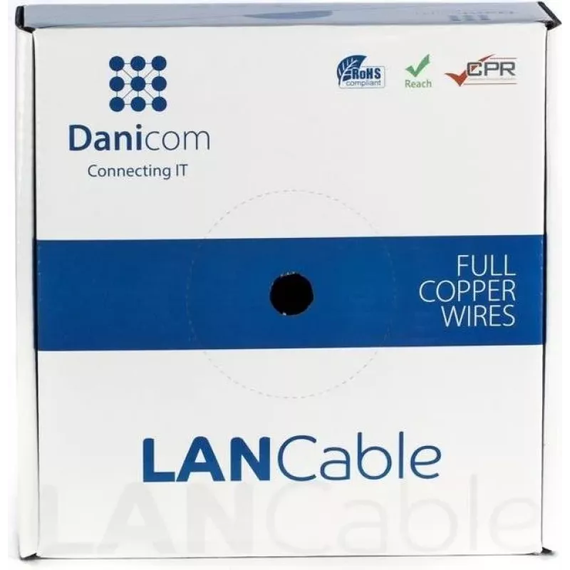 DSIT DANICOM CAT6 FTP 50 m PVC Fca verkkokaapeli
