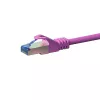DSIT CAT 6a verkkokaapeli LSOH - S/FTP - 5 metriä - pinkki - verkkokaapeli