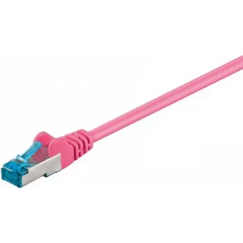 DSIT CAT 6a S/FTP LSOH verkkokaapeli, 7,5 m, pinkki