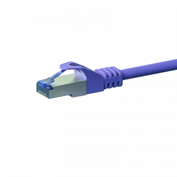 DSIT CAT 6a S/FTP LSOH -verkkokaapeli, 10m, violetti, RJ45, 10Gbps, 500MHz