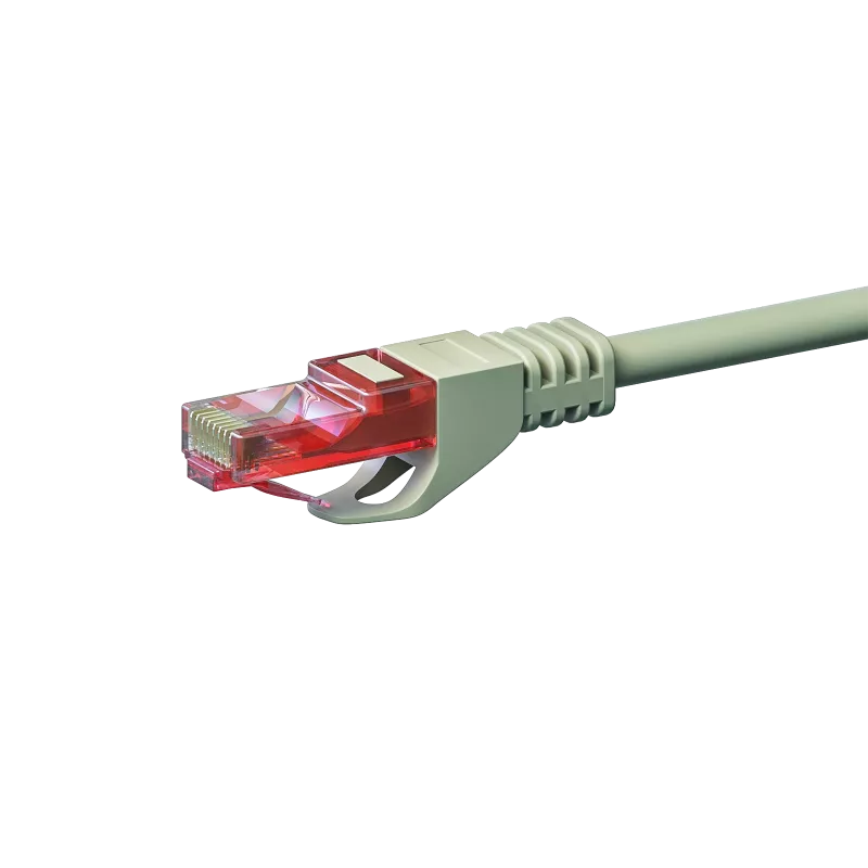 DSIT DC-61-150 CAT6 U/UTP -verkkokaapeli, 15 m, harmaa, 100 % kuparia