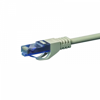 DSIT CAT6a verkkokaapeli 100 % kupari - U/UTP - 1 metri - harmaa (DC-U6A1-010)