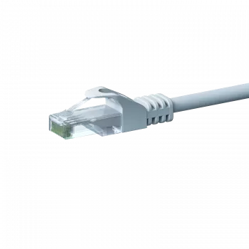 DSIT CAT 6 verkkokaapeli U/UTP - 0,50 m - valkoinen - CCA (DC-C62-005)