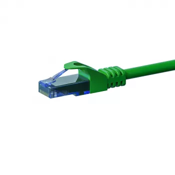 DSIT CAT6a verkkokaapeli 100 % kupari - U/UTP - 7,5 m - vihreä (DC-U6A3-075)