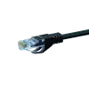 DSIT CAT5e U/UTP verkko-patchkaapeli, 10 m, musta, 100 % kupari (DC-50-100)