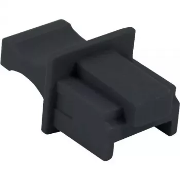 DSIT RJ45-porttien suojatulpat, 10 kpl:n pakkaus, musta