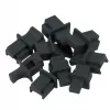 DSIT RJ45-porttien suojatulpat, 10 kpl:n pakkaus, musta