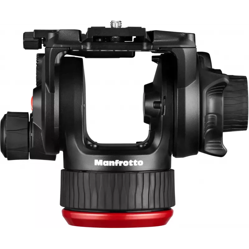 Manfrotto MVH504XAH 504X jalustapää, alumiini, musta