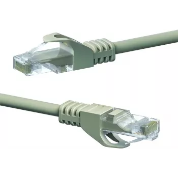 DSIT CAT5e verkkokaapeli, U/UTP, 20 m, harmaa, 100 % kupari (DC-51-200)