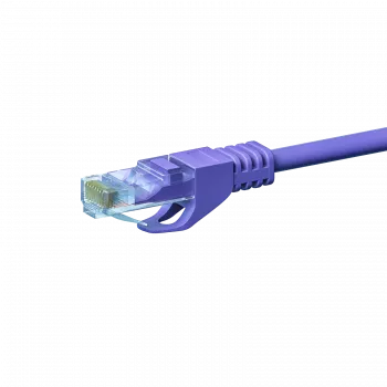 DSIT CAT5e U/UTP verkkoasennuskaapeli, 30 m, violetti, 100 % kupari