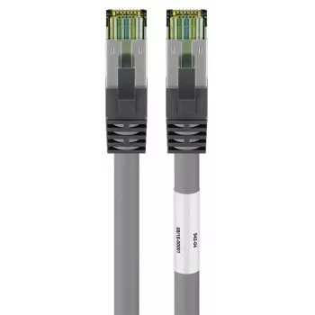 DSIT CAT 8 S/FTP PiMF verkkokaapeli RJ45, harmaa, 2 m