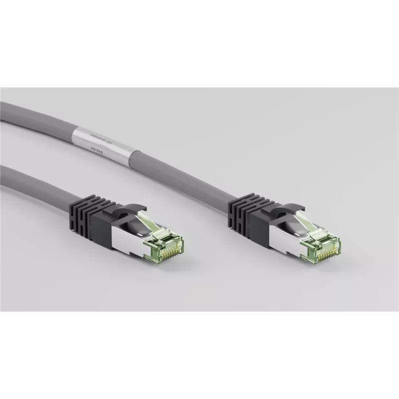 DSIT CAT 8 S/FTP PiMF verkkokaapeli RJ45, harmaa, 2 m
