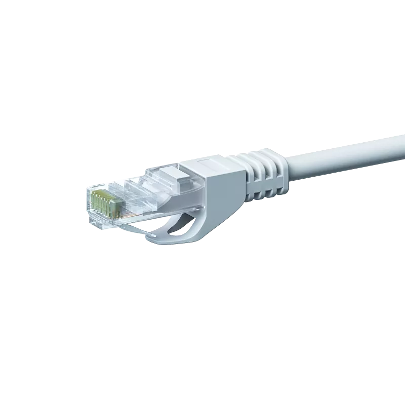 DSIT CAT 5e U/UTP verkkokaapeli 0,25 m valkoinen CCA Gigabit Ethernet RJ45